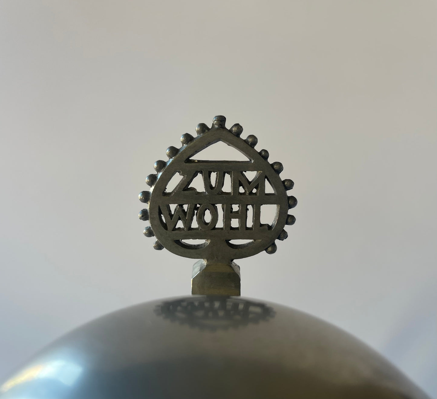 Antique Pewter Art Nouveau Stein - "Zum Wohl" (c.1890s)